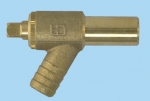 Mosazný odvzdušňovací ventil s hrdlem 15 mm