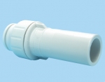Plastový redukční kus potrubí 10 x 15 mm 